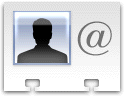 Icon of vCard (macOS platform)