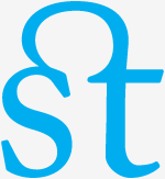 Ligature with the letters s and t
