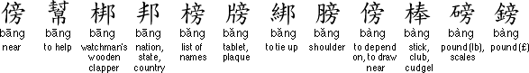 Chinese homophones
