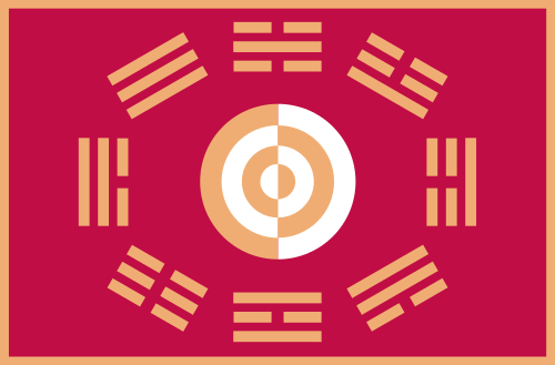 Flag of the Korean Chosun dynasty