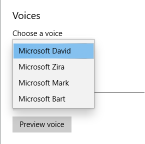 Voices of Microsoft Windows
